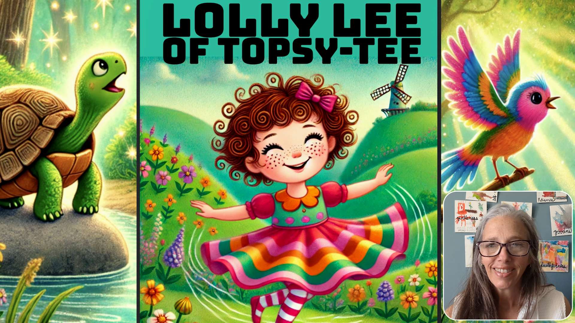 Lolly Lee of Topsy Tee Read Aloud with Grams